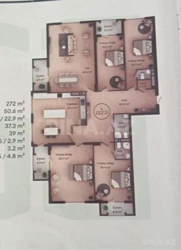 Продаётся 5-комн. новостройка 272 м², Наримановский  р., photo 6 from 10
