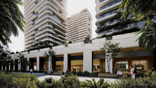 Satılır 1 otaqlı yeni tikili 56.3 m², Nardaran q., photo 4 from 9