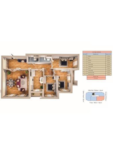 Продаётся 4-комн. новостройка 178 м², м. Нариман Нариманов, photo 6 from 18