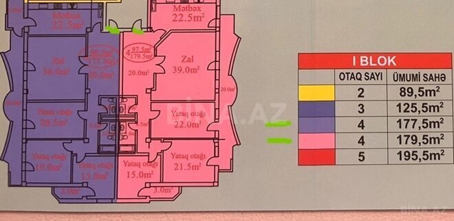 Продаётся 4-комн. новостройка 179.5 м², м. Шах Исмаил Хатаи, photo 5 from 14