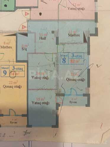 Satılır 2 otaqlı yeni tikili 82 m², Şah İsmayıl Xətai m., photo 7 from 14