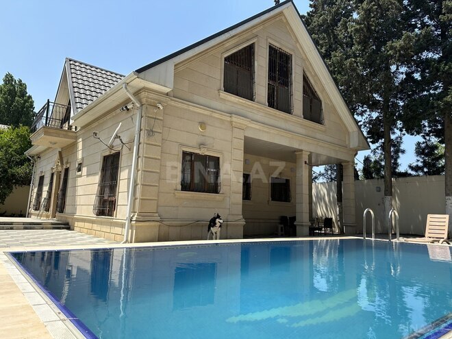 İcarəyə verilir 4 otaqlı həyət evi/bağ evi 250 m², Novxanı q., photo 1 from 11