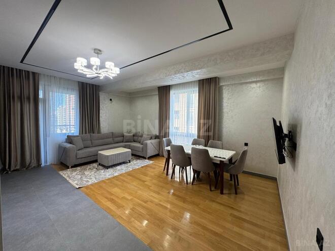 İcarəyə verilir 3 otaqlı yeni tikili 100 m², Şah İsmayıl Xətai m., photo 1 from 16