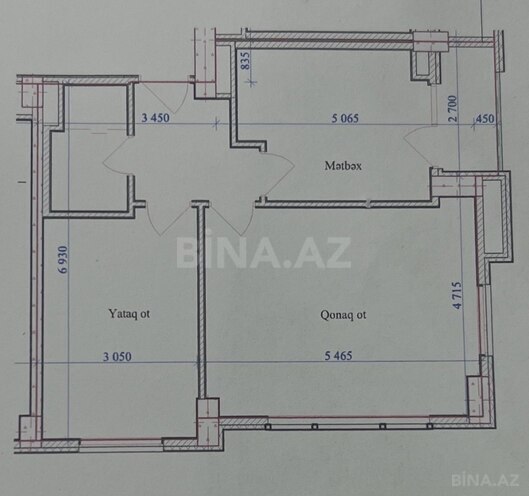 Satılır 2 otaqlı yeni tikili 63 m², Yeni Yasamal q., photo 12 from 13