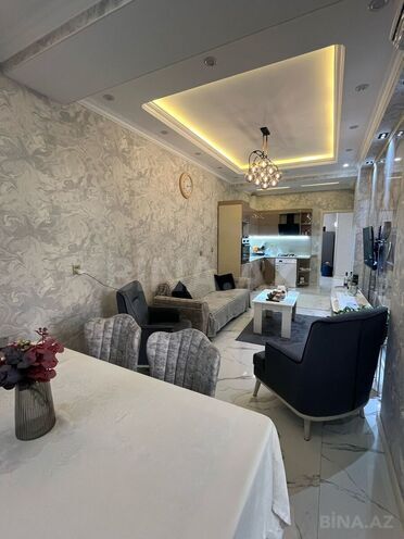 İcarəyə verilir 3 otaqlı yeni tikili 120 m², Elmlər Akademiyası m., photo 3 from 11