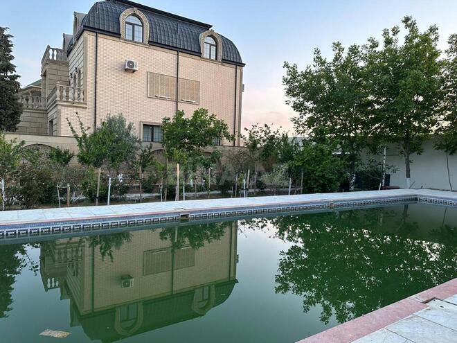 İcarəyə verilir 8 otaqlı həyət evi/bağ evi 350 m², Badamdar q., photo 1 from 24