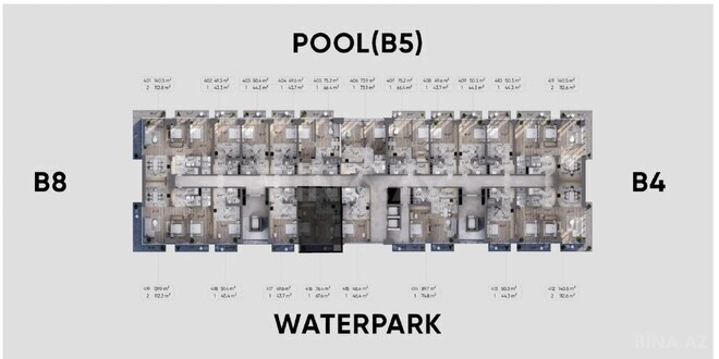 Продаётся 2-комн. новостройка 76 м², пос. Sea Breeze, photo 6 from 7