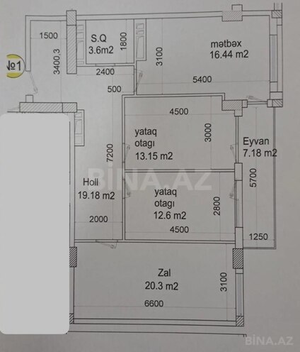 Satılır 3 otaqlı yeni tikili 110 m², 28 May m., photo 3 from 9