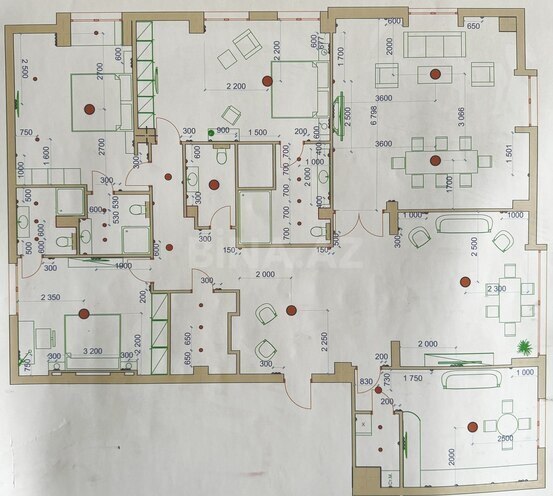 Satılır 5 otaqlı yeni tikili 262 m², Ağ şəhər q., photo 5 from 17