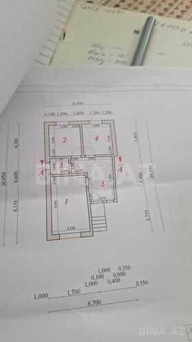 Satılır 3 otaqlı həyət evi/bağ evi 50 m², Hökməli q., photo 10 from 11