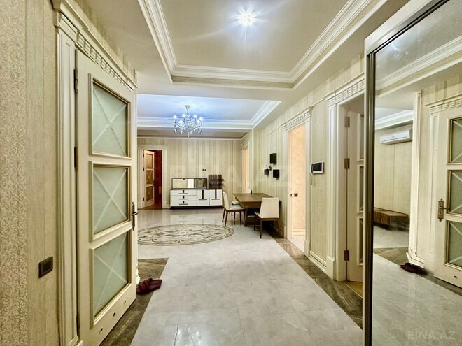İcarəyə verilir 4 otaqlı yeni tikili 180 m², Sahil m., photo 1 from 25