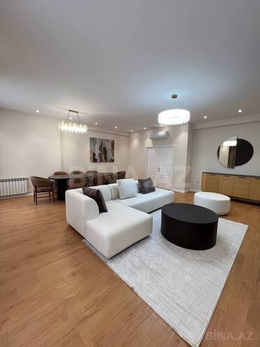 İcarəyə verilir 3 otaqlı yeni tikili 160 m², Ağ şəhər q., photo 1 from 24