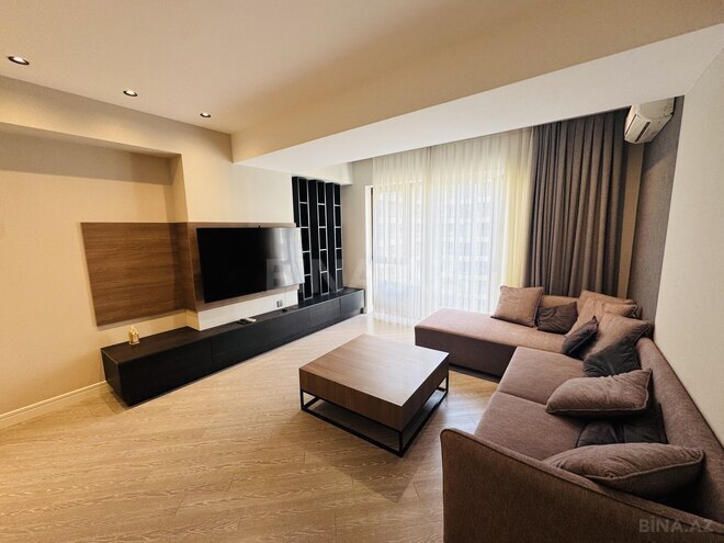 İcarəyə verilir 3 otaqlı yeni tikili 97 m², Şah İsmayıl Xətai m., photo 1 from 32