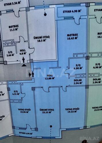 Satılır 3 otaqlı yeni tikili 114 m², Həzi Aslanov m., photo 3 from 21