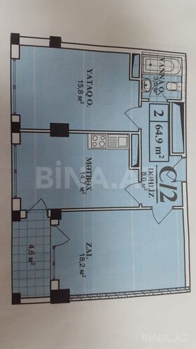 Satılır 2 otaqlı köhnə tikili 65 m², Suraxanı r., photo 20 from 21
