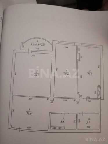 Продаётся 3-комн. новостройка 126 м², м. Элмляр Академиясы, photo 3 from 25
