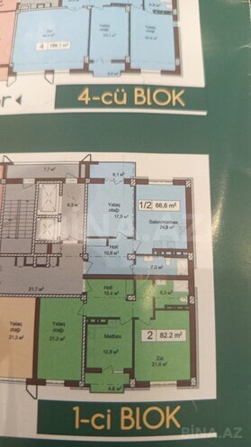 Продаётся 2-комн. новостройка 67 м², м. Ази Асланов, photo 6 from 7