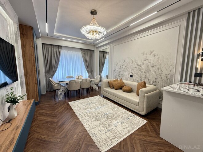 İcarəyə verilir 3 otaqlı yeni tikili 103 m², Ağ şəhər q., photo 1 from 21
