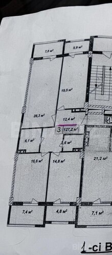 Satılır 3 otaqlı yeni tikili 125 m², Qara Qarayev m., photo 3 from 26