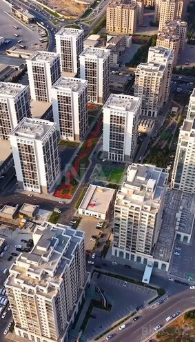 Продаётся 2-комн. новостройка 80 м², м. Кероглу, photo 1 from 17