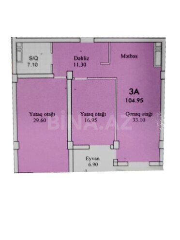 Продаётся 3-комн. новостройка 105 м², м. Ази Асланов, photo 3 from 9