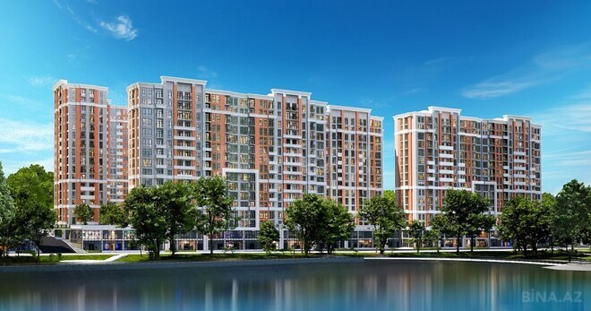 Продаётся 3-комн. новостройка 72 м², м. Элмляр Академиясы, photo 1 from 12