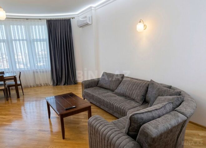 İcarəyə verilir 2 otaqlı yeni tikili 92 m², Sahil m., photo 1 from 10