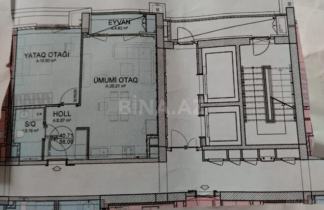 Satılır 2 otaqlı yeni tikili 57 m², Bakmil m., photo 14 from 15