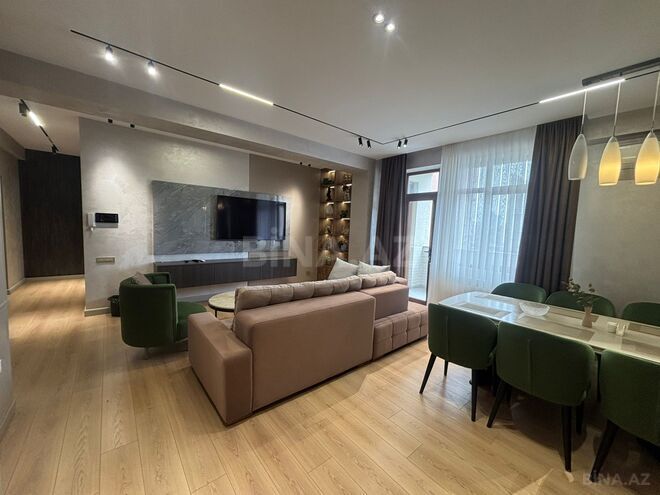 İcarəyə verilir 3 otaqlı yeni tikili 110 m², Gənclik m., photo 1 from 18