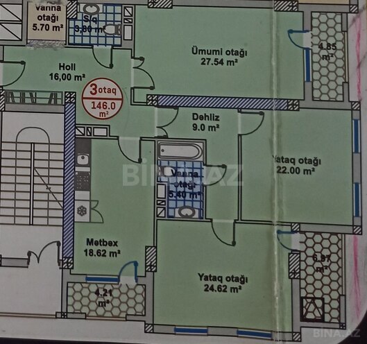 Satılır 3 otaqlı yeni tikili 146 m², Elmlər Akademiyası m., photo 18 from 19