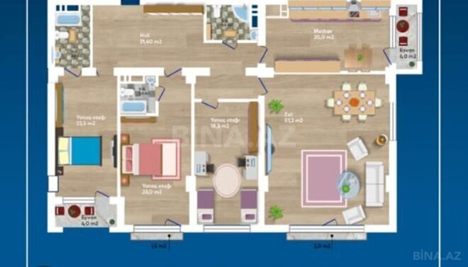 Продаётся 4-комн. новостройка 196 м², м. 28 мая, photo 7 from 8