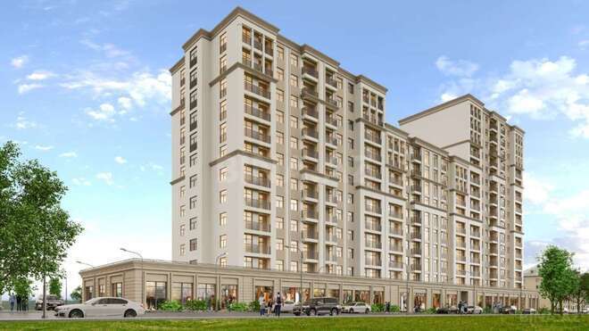 Satılır 1 otaqlı yeni tikili 60.4 m², Bakıxanov q., photo 1 from 6