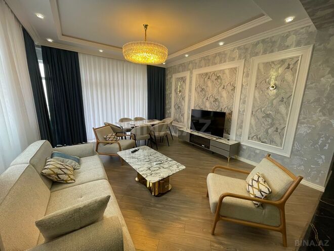 İcarəyə verilir 3 otaqlı yeni tikili 120 m², Ağ şəhər q., photo 6 from 15