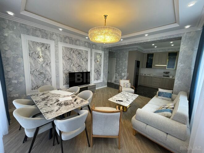 İcarəyə verilir 3 otaqlı yeni tikili 120 m², Ağ şəhər q., photo 4 from 15