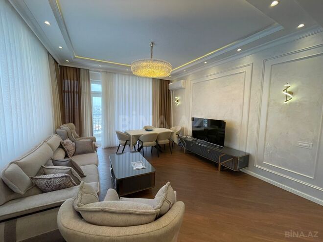 İcarəyə verilir 3 otaqlı yeni tikili 120 m², Ağ şəhər q., photo 17 from 18