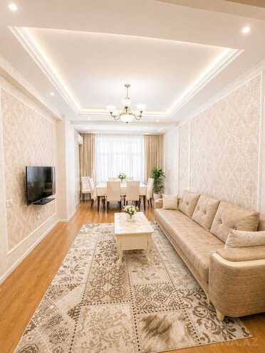 İcarəyə verilir 3 otaqlı yeni tikili 110 m², Nərimanov r., photo 1 from 17