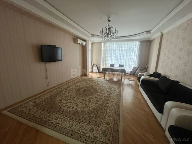 İcarəyə verilir 3 otaqlı yeni tikili 132 m², 8 Noyabr m., photo 1 from 11