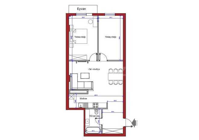 Satılır 3 otaqlı yeni tikili 90 m², Nəsimi r., photo 5 from 8