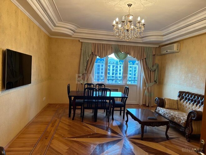 İcarəyə verilir 3 otaqlı yeni tikili 130 m², Nəriman Nərimanov m., photo 1 from 16