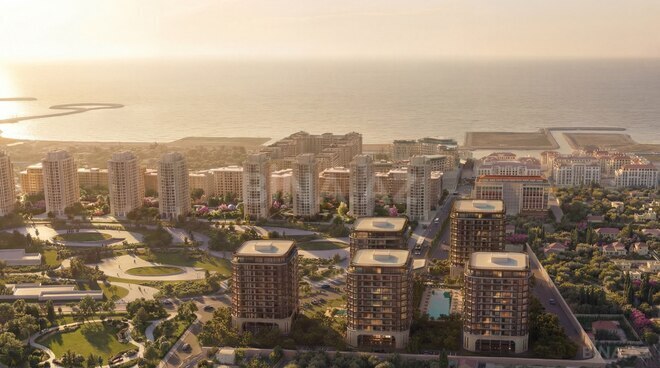 Satılır 1 otaqlı yeni tikili 45.6 m², Sea Breeze q., photo 4 from 6