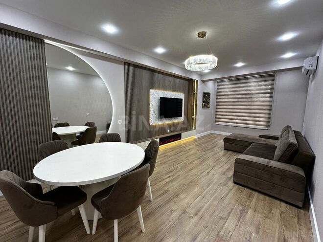 İcarəyə verilir 2 otaqlı yeni tikili 110 m², Elmlər Akademiyası m., photo 3 from 27