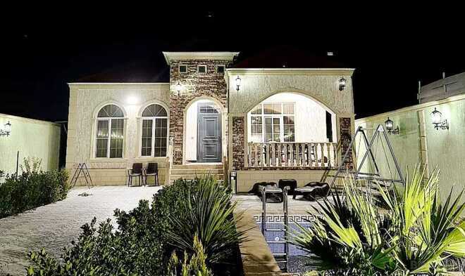 İcarəyə verilir 3 otaqlı həyət evi/bağ evi 125 m², Buzovna q., photo 1 from 14