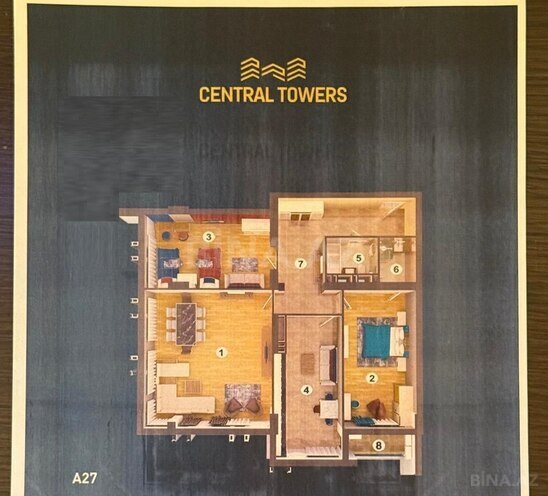 Satılır 3 otaqlı yeni tikili 154 m², Nizami m., photo 7 from 11