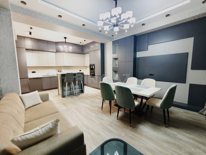 İcarəyə verilir 3 otaqlı yeni tikili 110 m², Şah İsmayıl Xətai m., photo 3 from 16