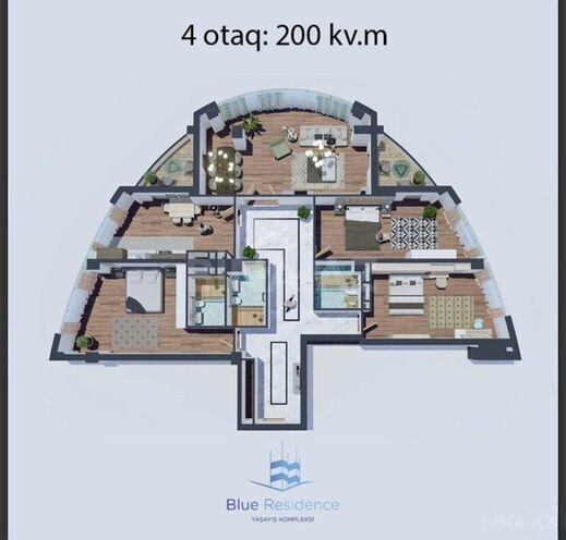 Продаётся 4-комн. новостройка 200 м², Хатаинский р., photo 4 from 9