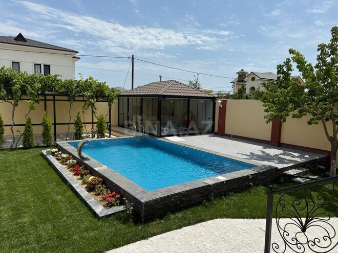 İcarəyə verilir 5 otaqlı həyət evi/bağ evi 240 m², Şüvəlan q., photo 1 from 17