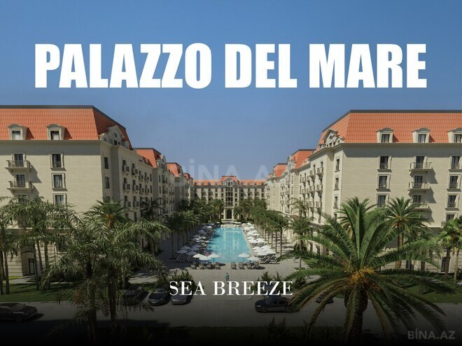Satılır 2 otaqlı yeni tikili 94.4 m², Sea Breeze q., photo 1 from 8