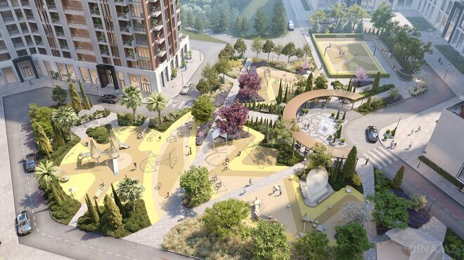 Gəncə Park City tikinti şirkətinə məxsus yaşayış kompleksi, photo 12 from 17