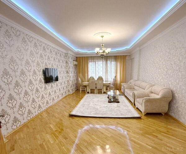 İcarəyə verilir 3 otaqlı yeni tikili 135 m², Nərimanov r., photo 1 from 13