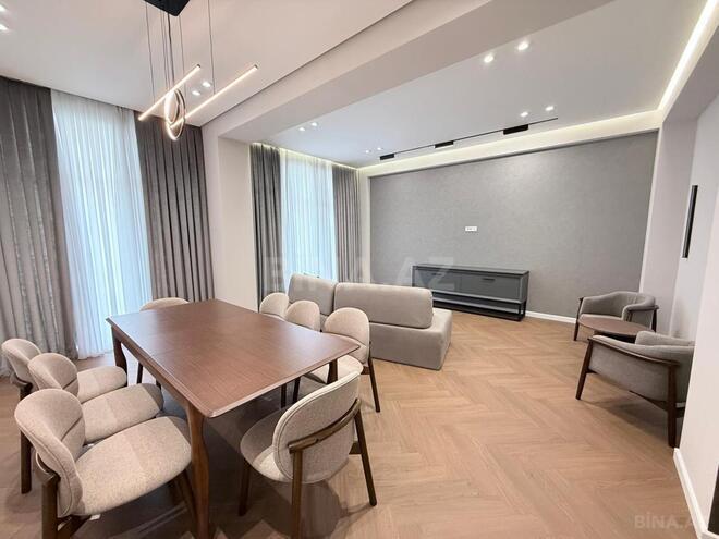 İcarəyə verilir 3 otaqlı yeni tikili 127 m², Ağ şəhər q., photo 1 from 21